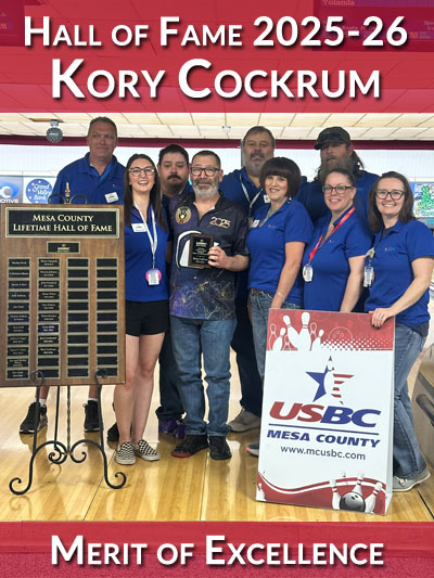 Kory Cockrum - Merit of Excellence